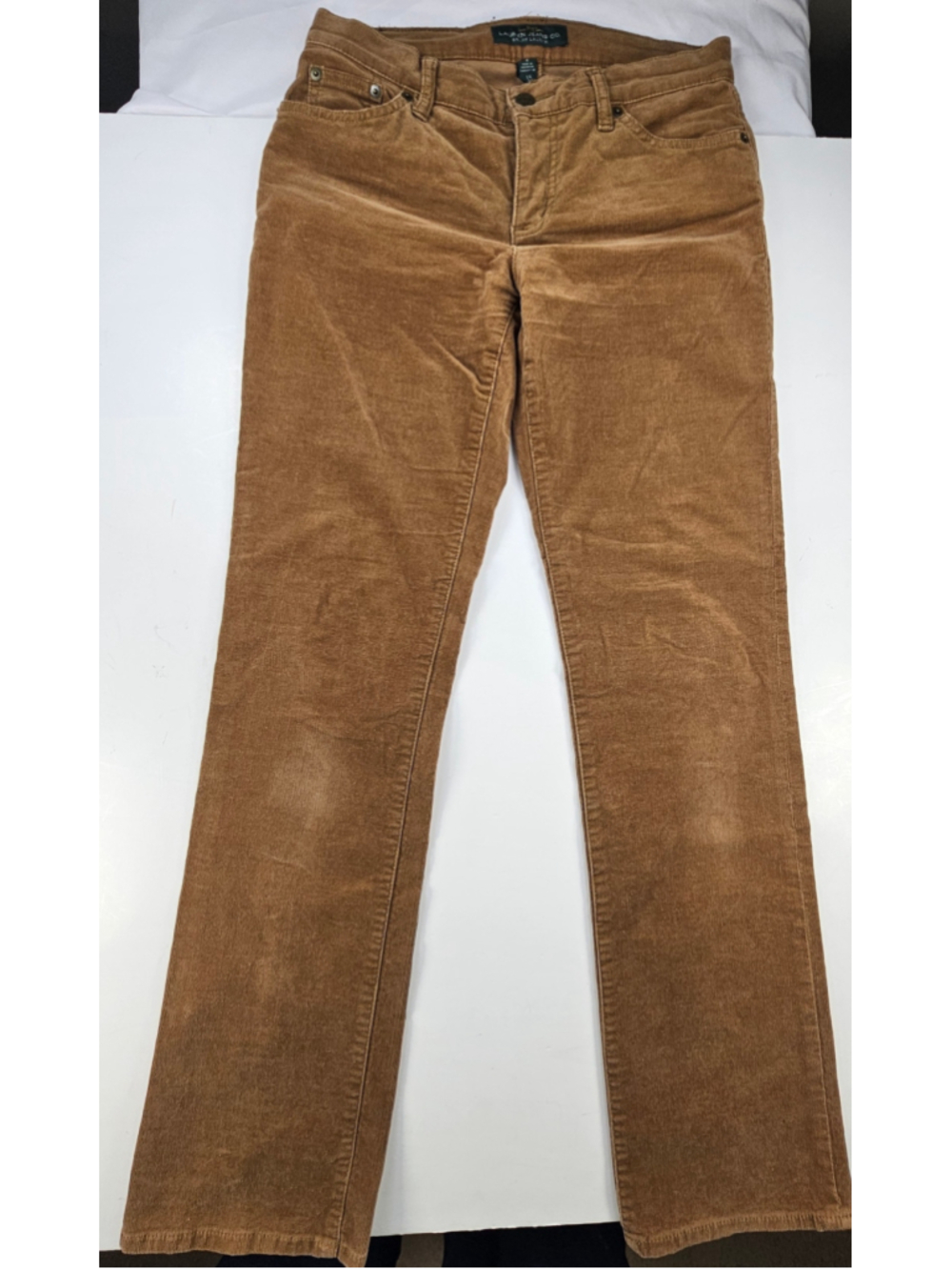 Lauren Jeans Co Ralph Lauren Corduroy Pants Womens 4 Brown Straight Leg